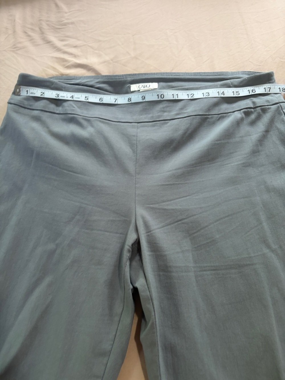 Cato Slate Gray Pull-On Pants - Picture 5 of 6